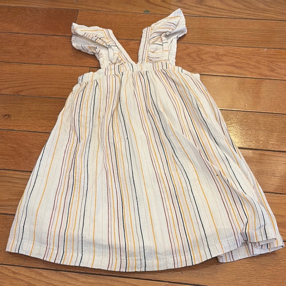 Striped Sleeveless Dress